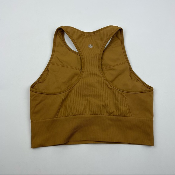 Lululemon Women's Ebb to Train Bra Spiced Bronze Size 10 - Picture 2 of 6